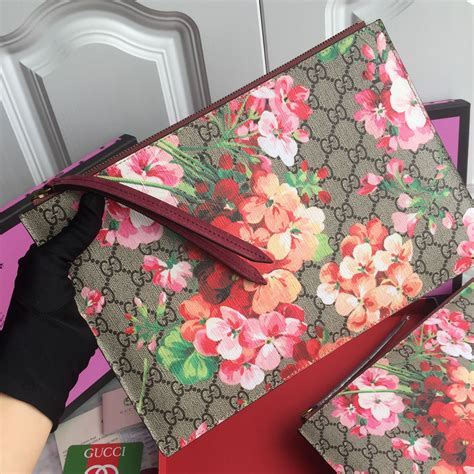 gucci clutch bag floral|gucci clutch bag price list.